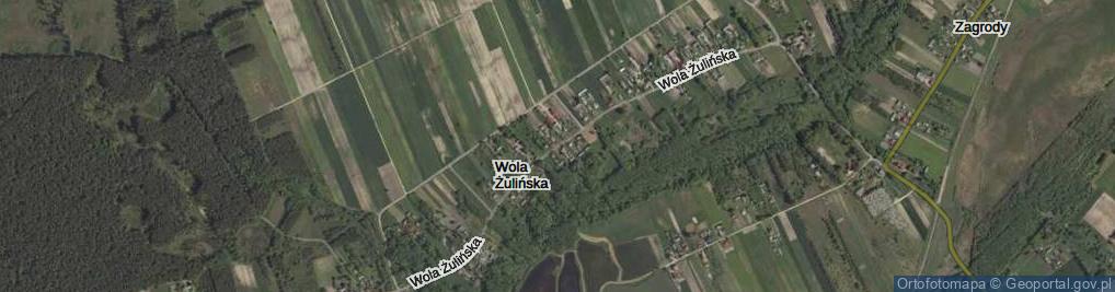 Zdjęcie satelitarne Wola Żulińska ul.